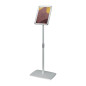 Nobo Présentoir Cadre A4 sur Pied – Clipsable | Réglable 75-129cm | Rotatif Portrait/Paysage | Anti-Reflet pour Mairie | École | Nobo Présentoir Cadre A4 sur Pied – Clipsable | Réglable 75-129cm | Rotatif Portrait/Paysage | Anti-Reflet pour Mairie | École |