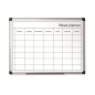 Bi-Office Tableau à effaçage à sec Organisateur mensuel Aimanté Blanc 40 x 60 cm Bi-Office Tableau à effaçage à sec Organisateur mensuel Aimanté Blanc 40 x 60 cm