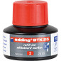 edding BTK 25 Recharge d'encre marqueurs pour tableaux blancs - rouge - 25 ml - système de capillarité, pour recharger rapidemen edding BTK 25 Recharge d'encre marqueurs pour tableaux blancs - rouge - 25 ml - système de capillarité, pour recharger rapidemen