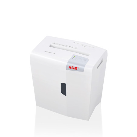 HSM shredstar X5 Destructeur de documents degré de sécurité 3, 5 feuilles coupe en particules Blanc/Argent