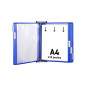 Tarifold Technic Wall Affichage Unit avec 5 Clip-on Index onglets et 10 Pochettes A4 Bleu Ref 414101 Tarifold Technic Wall Affichage Unit avec 5 Clip-on Index onglets et 10 Pochettes A4 Bleu Ref 414101