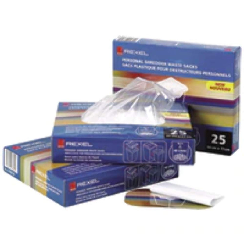 Rexel Sacs Plastiques pour Destructeurs de Petits Bureaux, Volume 40L, Paquet de 100, 40060 Rexel Sacs Plastiques pour Destructeurs de Petits Bureaux, Volume 40L, Paquet de 100, 40060