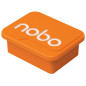 Nobo Aimants Plastique pour Tableau Blanc, 18 x 22mm, Lot de 4, Surfaces Effaçables à Sec, 1905327, Orange Nobo Aimants Plastique pour Tableau Blanc, 18 x 22mm, Lot de 4, Surfaces Effaçables à Sec, 1905327, Orange