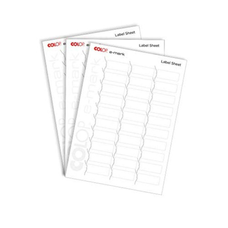 COLOP 153559 Étiquettes pour e-mark® à utiliser sur les surfaces difficiles à imprimer