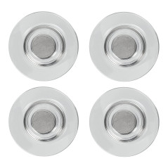 Nobo - Aimants pour Tableau Blanc, Aimants Puissants pour Tableaux & Plannings Magnétiques, Peuvent Tenir 6 Feuilles de Papier A