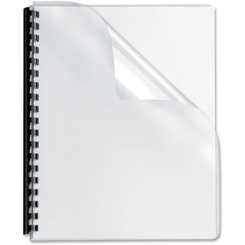 FELLOWES APEX CLR PVC COVER MED WEIGHT