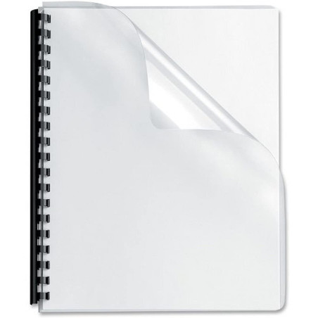 FELLOWES APEX CLR PVC COVER MED WEIGHT
