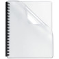 FELLOWES APEX CLR PVC COVER MED WEIGHT