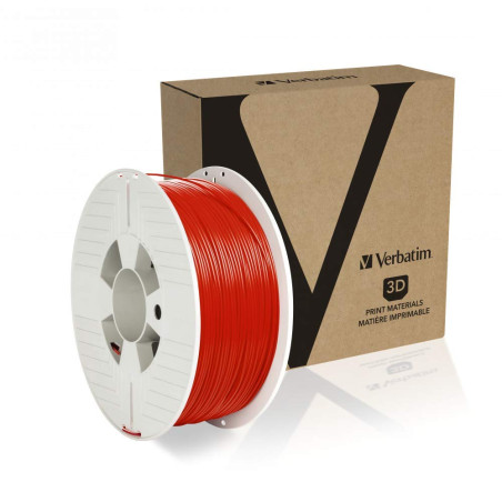 Verbatim 55053 PET-G Bobine de filament 1.75 Rouge 1 kg