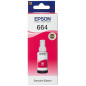 Epson Magenta 664 EcoTank, Bouteille d'encre d'origine, L300 L355 L555 ET-2500 ET-2550 ET-2600 ET-2650 ET-4500 ET-14000 ET-3600 Epson Magenta 664 EcoTank, Bouteille d'encre d'origine, L300 L355 L555 ET-2500 ET-2550 ET-2600 ET-2650 ET-4500 ET-14000 ET-3600