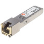 Intellinet Mini-GBIC Émetteur-récepteur SFP Gigabit pour câble LWL 1000 Base-T (RJ45) Port 100 m métallique Intellinet Mini-GBIC Émetteur-récepteur SFP Gigabit pour câble LWL 1000 Base-T (RJ45) Port 100 m métallique