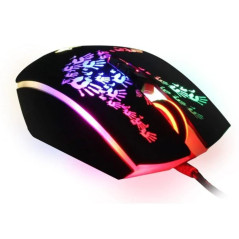 A4Tech - A60 - Bloody - Souris USB Optique - 4 000 DPI - Noire - Souris (ambidextre, Optique, USB, 4 000 DPI, 6666 FPS, Noire)