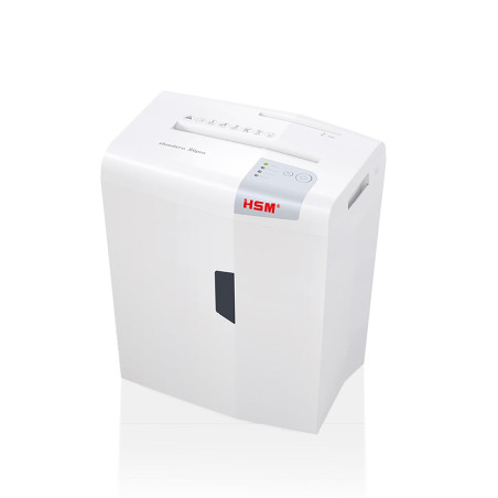 HSM 1046111 Destructeur de documents shredstar X6pro, niveau de sécurité 4, 6 feuilles coupe croisée à particules, blanc/argenté