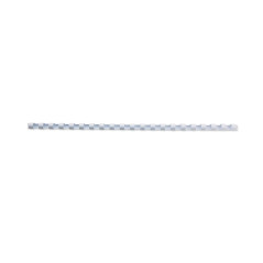 Fellowes 32838 Anneau Plastique Relier Dos Rond 21 Anneaux Capacité 6 mm Plastique Blanc