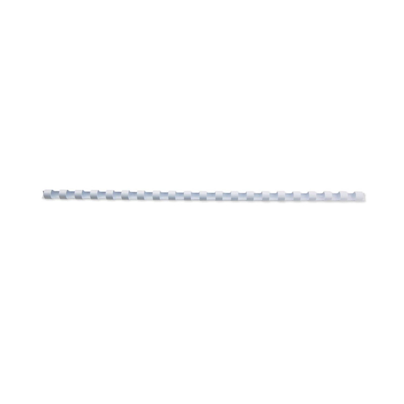 Fellowes 32838 Anneau Plastique Relier Dos Rond 21 Anneaux Capacité 6 mm Plastique Blanc Fellowes 32838 Anneau Plastique Relier Dos Rond 21 Anneaux Capacité 6 mm Plastique Blanc