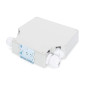 DIGITUS Boîte d'épissure Fibre Optique - Montage sur Rail DIN - 8 Ports - pour coupleurs LC Duplex - boîtier métallique DIGITUS Boîte d'épissure Fibre Optique - Montage sur Rail DIN - 8 Ports - pour coupleurs LC Duplex - boîtier métallique
