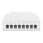 DIGITUS Boîte d'épissure Fibre Optique - Montage sur Rail DIN - 8 Ports - pour coupleurs LC Duplex - boîtier métallique DIGITUS Boîte d'épissure Fibre Optique - Montage sur Rail DIN - 8 Ports - pour coupleurs LC Duplex - boîtier métallique