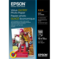 Epson Value C13S400039 Papier Photo 10 x 15 cm Blanc