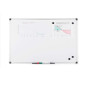 Bi-Office Maya Tableau blanc magnétique avec cadre en aluminium 60 x 45 cm Blanc Bi-Office Maya Tableau blanc magnétique avec cadre en aluminium 60 x 45 cm Blanc