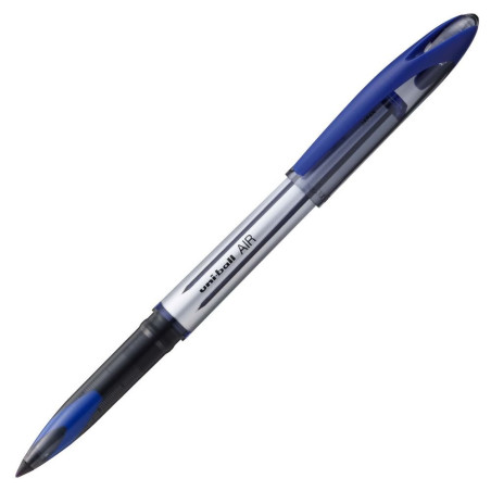 Uniball Air UBA-188-L Pack de 5 Stylos à bille encre permanente pointe sensation stylo plume Bleu