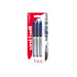 Uniball Air UB-188-L Pack de 3 Stylos à bille encre permanente pointe sensation stylo plume Bleu Uniball Air UB-188-L Pack de 3 Stylos à bille encre permanente pointe sensation stylo plume Bleu