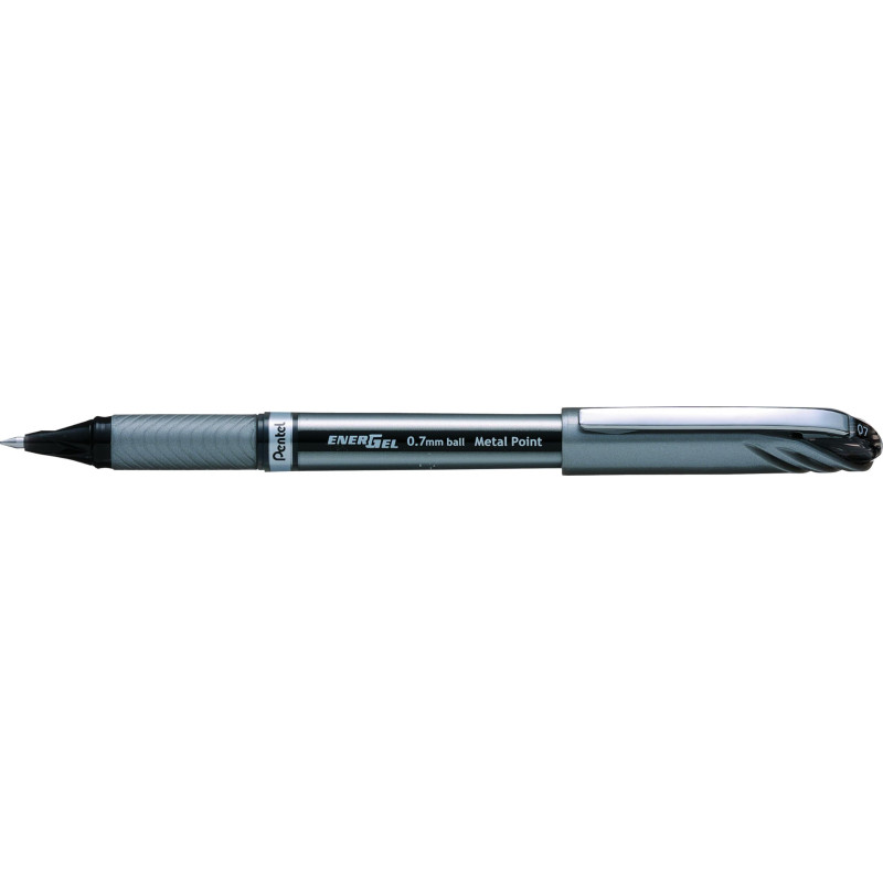 Pentel Energel Plus Roller Pointe moyenne Noir