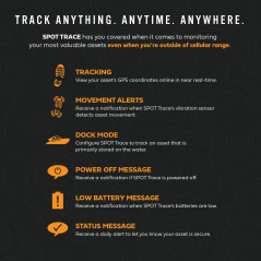 Spot Trace Localisateur Satellite avec Alarme antivol