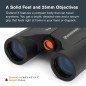 Celestron 71340 Outland X 8x25 Compact Roof Prism Binoculars, Black Celestron 71340 Outland X 8x25 Compact Roof Prism Binoculars, Black