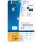 Herma 4097 Étiquettes en plastique 45,7 x 21,2 A4 LaserCopy 1200 pièces Argenté Herma 4097 Étiquettes en plastique 45,7 x 21,2 A4 LaserCopy 1200 pièces Argenté
