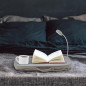 Relaxdays Support pour pc Genoux pour Ordinateur Portable Table de lit + Lampe + Porte gobelet, Gris Relaxdays Support pour pc Genoux pour Ordinateur Portable Table de lit + Lampe + Porte gobelet, Gris