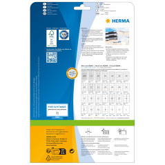 Herma 4361 Étiquettes 70 x 42Premium A4 525 pièces Blanc