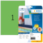 Herma 4424 Étiquettes 210 x 297 A4 20 pièces Vert