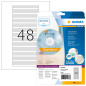 Herma 5078 Étiquettes CD-Box 114,3 x 5,5 A4 Blanc Herma 5078 Étiquettes CD-Box 114,3 x 5,5 A4 Blanc