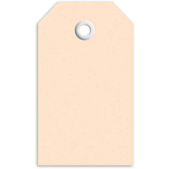 HERMA Lot de 1000 étiquettes de prix en carton avec œillet en plastique Marron 35 x 60 mm