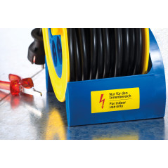 Herma 8030 Etiquettes 45.7 x 21.2 mm Jaune