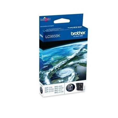 Brother LC985BK Cartouche d'encre 1 pièce(s) Original Noir