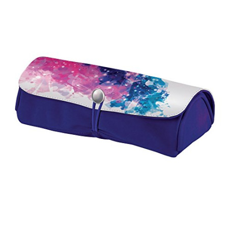 Herlitz Faulenzerrolle Trousses, 21 cm, Multicolore (Color Splash Pink)