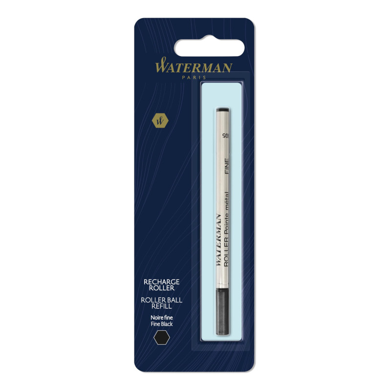 Recharge pour stylo roller Waterman rechargeable noir Recharge pour stylo roller Waterman rechargeable noir