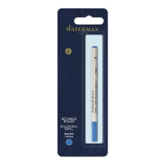 Recharge stylo roller Waterman rechargeable bleu