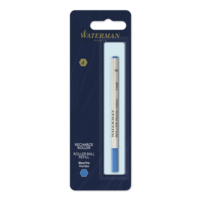 Recharge stylo roller Waterman rechargeable bleu Recharge stylo roller Waterman rechargeable bleu