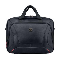port designs sacoche pc pour ordinateur portable courchevel toploading 15.6 pouces noire