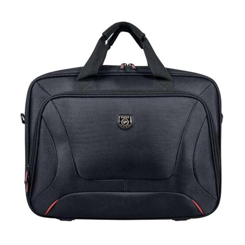 port designs sacoche pc pour ordinateur portable courchevel toploading 15.6 pouces noire