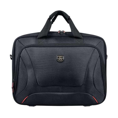 port designs sacoche pc pour ordinateur portable courchevel toploading 15.6 pouces noire