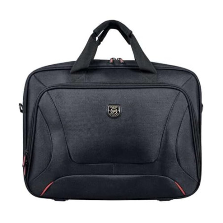port designs sacoche pc pour ordinateur portable courchevel toploading 15.6 pouces noire