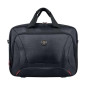 port designs sacoche pc pour ordinateur portable courchevel toploading 15.6 pouces noire