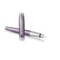 Parker 1931636 Stylo-plume IM Violet Foncé Premium avec Pointe Fine/Recharge d’encre Bleu Parker 1931636 Stylo-plume IM Violet Foncé Premium avec Pointe Fine/Recharge d’encre Bleu