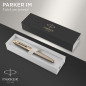 Parker IM stylo roller IM | métal brossé | pointe fine | encre noir | coffret cadeau Parker IM stylo roller IM | métal brossé | pointe fine | encre noir | coffret cadeau