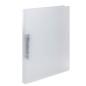 HERMA Classeurs á 2 anneaux A4 Translucide Blanc, dos de 25 mm, Classeur souple en plastique, Avec compresseur HERMA Classeurs á 2 anneaux A4 Translucide Blanc, dos de 25 mm, Classeur souple en plastique, Avec compresseur
