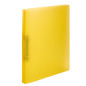 HERMA Classeurs á 2 anneaux A4 Translucide Jaune, dos de 25 mm, Classeur souple en plastique, Avec compresseur HERMA Classeurs á 2 anneaux A4 Translucide Jaune, dos de 25 mm, Classeur souple en plastique, Avec compresseur