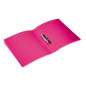HERMA Classeurs á 2 anneaux A4 Translucide Rose foncé, dos de 25 mm, Classeur souple en plastique, Avec compresseur HERMA Classeurs á 2 anneaux A4 Translucide Rose foncé, dos de 25 mm, Classeur souple en plastique, Avec compresseur